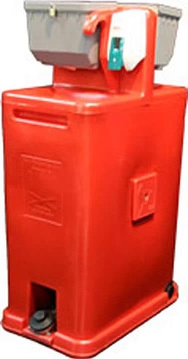 Tag Along compact portable handwashing station